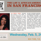 The Law and African Americans in San Francisco