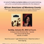 African Americans of Monterey County – Book Release